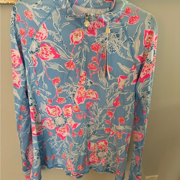 Lilly Pulitzer Marion Bahamian Rhapsody Popover NWT - Picture 1 of 3